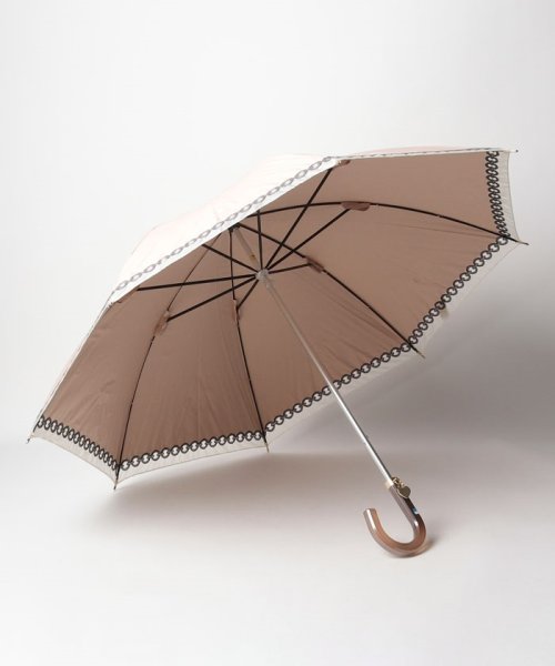 FURLA(フルラ)/晴雨兼用日傘　”オーガンジー チェーン刺繍”/img01