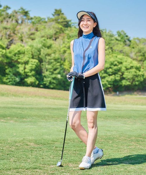 ブロッキングデザインワンピース ランバン スポール Lanvin Sport Magaseek