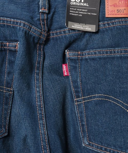 Levi's(リーバイス)/【LEVI'S】 リーバイス NEW AUTHENTIC 501 デニム/ユーズド加工(濃色)/ボタンフライ/アメカジ/定番/22AW/img12