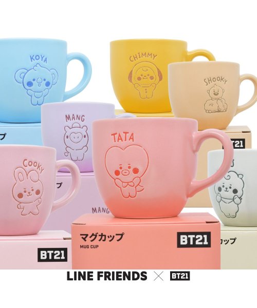 TSURUYA(ツルヤ)/bt21 マグカップ MUG CUP BT21 LINE FRIENDS/img01