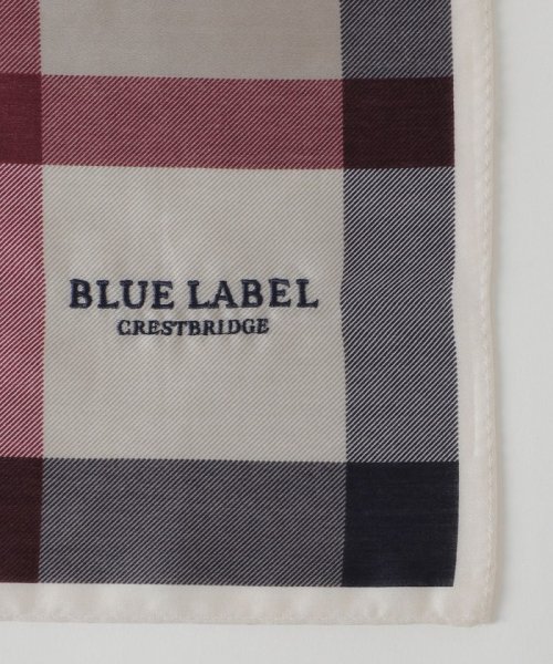 BLUE LABEL CRESTBRIDGE(BLUE LABEL CRESTBRIDGE)/クレストブリッジチェックハンカチ/img03