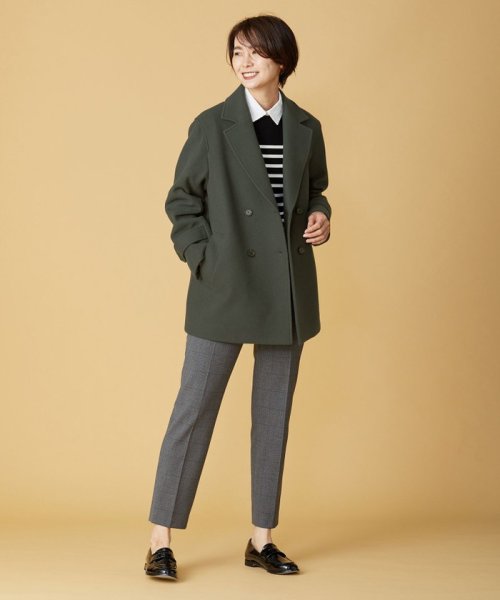 J.PRESS LADIES（LARGE SIZE）(J．プレス　レディス（大きいサイズ）)/【洗える】ミラノリブバスクボーダー ニット/img07