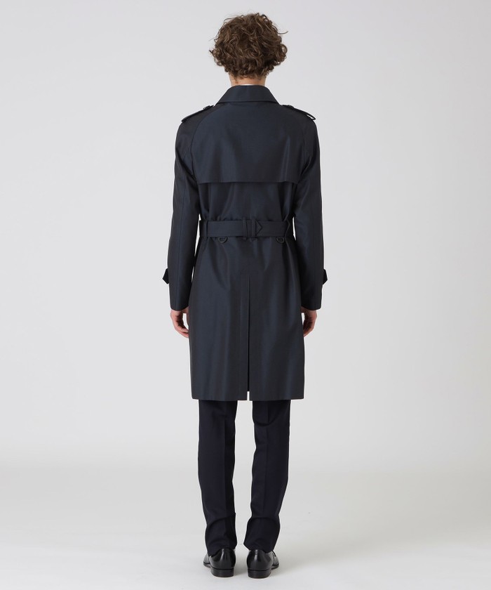 by CRAFTSMAN ギャバジンダブルトレンチコート(504913623)｜HANKYU