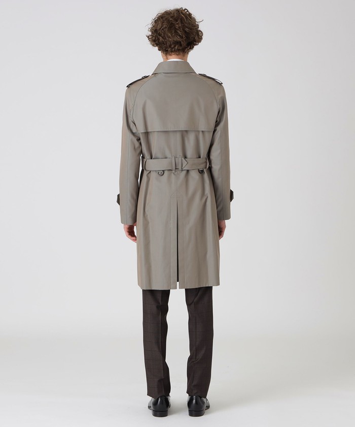 by CRAFTSMAN ギャバジンダブルトレンチコート(504913623)｜HANKYU