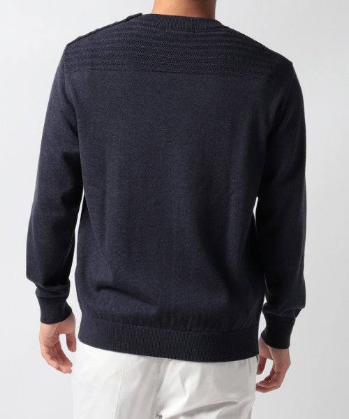 Penguin by Munsingwear(ペンギン　バイ　マンシングウェア)/SHOULDER BUTTON CREW NECK SWEATER / ショルダーボタンクルーネックセーター【アウトレット】/img07