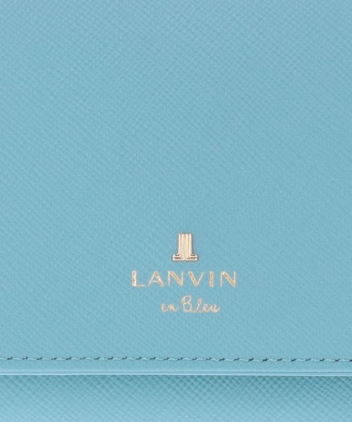 LANVIN en Bleu(BAG)(ランバンオンブルー（バッグ）)/リュクサンブールカラー 内BOX二つ折り財布/img06