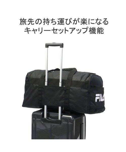 FILA(フィラ)/フィラ ボストンバッグ FILA ビリエット ショルダー ダッフルバッグ 2WAY 大容量 48L 2泊 3泊 B4 シューズ収納 撥水 7775/img09