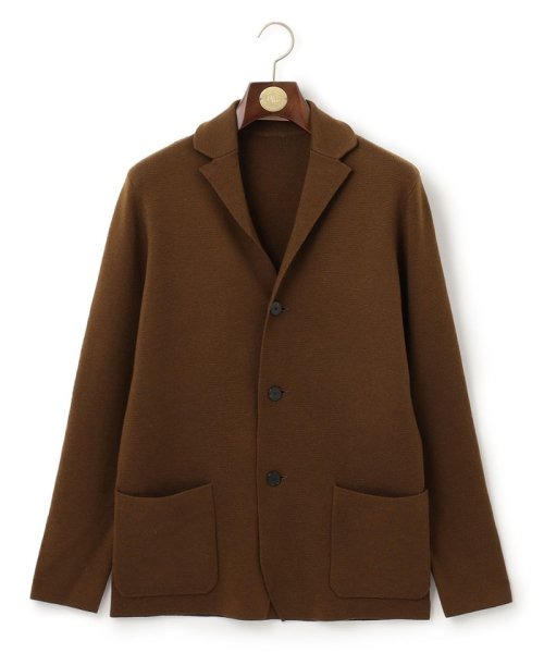 ミラノリブニットジャケット CASH WOOL