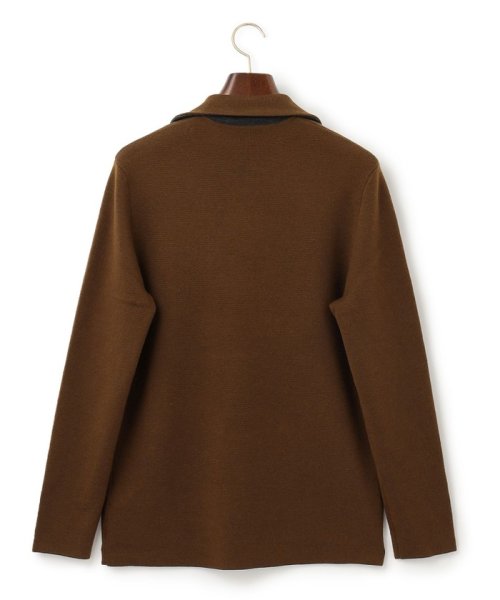 ミラノリブニットジャケット CASH WOOL