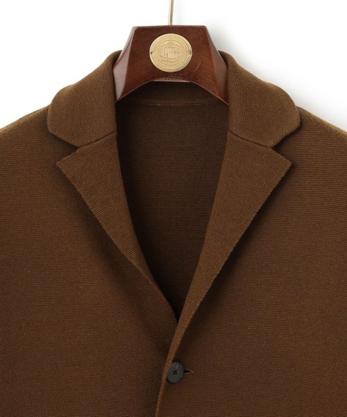 ミラノリブニットジャケット CASH WOOL