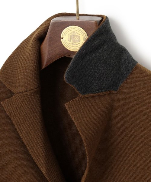 ミラノリブニットジャケット CASH WOOL