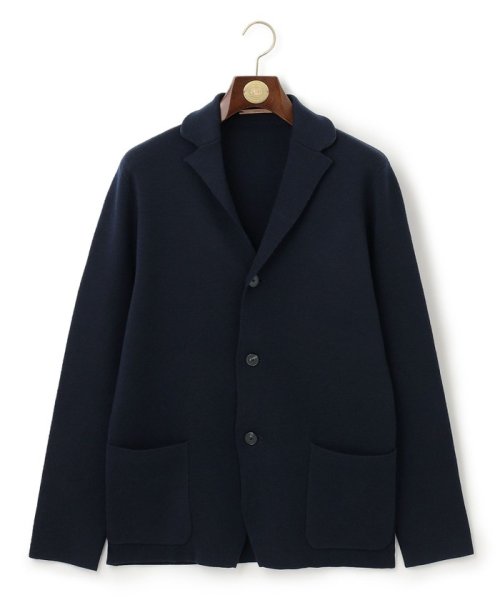 ミラノリブニットジャケット CASH WOOL