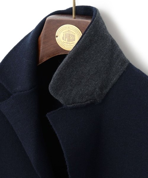 ミラノリブニットジャケット CASH WOOL