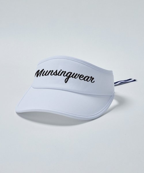 Munsingwear(マンシングウェア)/リボン付きサンバイザー【アウトレット】/img01