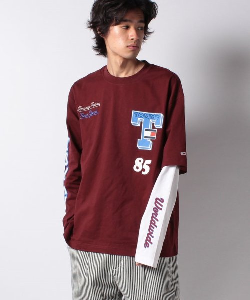 TOMMY JEANS(トミージーンズ)/レーターマンロングスリーブスケートTシャツ/img10