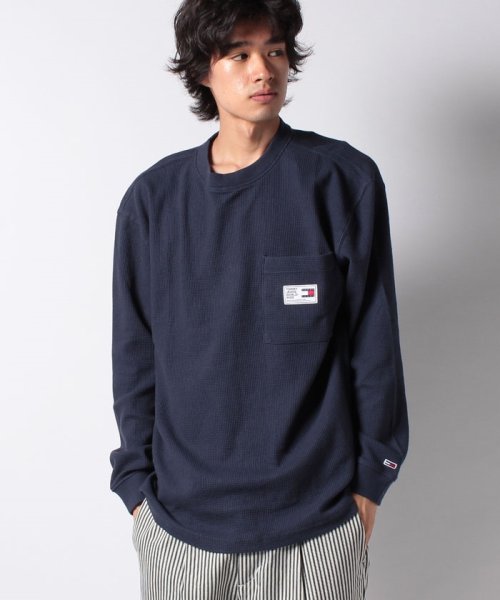 TOMMY JEANS(トミージーンズ)/ワッフルポケットロングスリーブTシャツ/img15