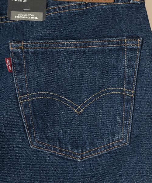 Levi's(リーバイス)/【LEVI'S】 リーバイス NEW AUTHENTIC 501 デニム/ユーズド加工(濃色)/ボタンフライ/アメカジ/定番/22AW/img06