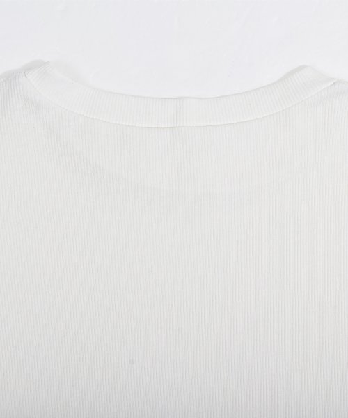 felt maglietta(フェルトマリエッタ)/リブクルーネック長袖Tシャツ/img16