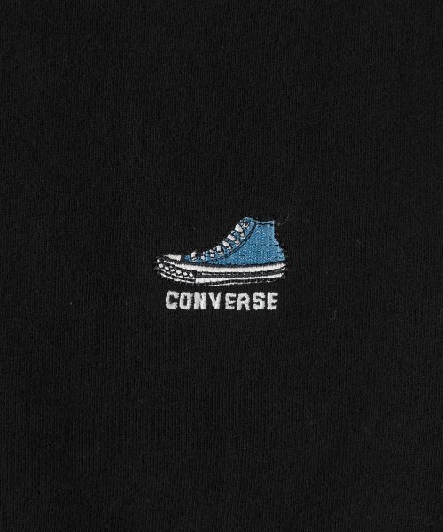 CONVERSE(コンバース)/【CONVERSE/コンバース】 ビッグシルエット ラインスウェット/ワンポイントロゴ スウェット/ウラケ トレーナー/ジャージ/img18