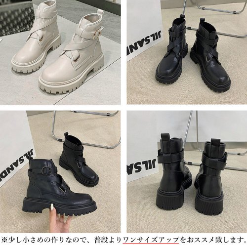 miniministore(ミニミニストア)/厚底 ショートブーツ レディース 美脚/img03