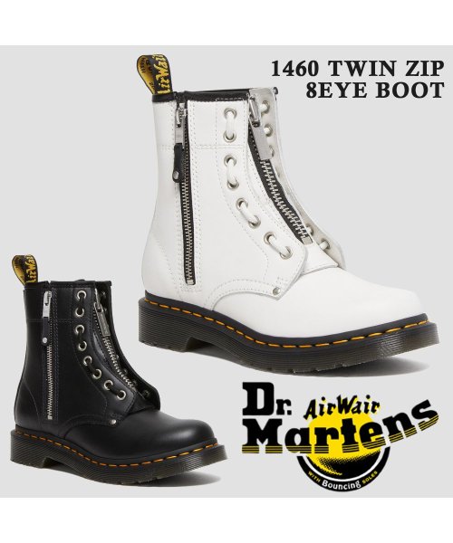 DR.MARTENS(ドクターマーチン)/Dr.Martens ドクターマーチン  27624100 27629001  1460 TWIN ZIP 8EYE BOOT ツイン ジップ エイトホールブー/img01