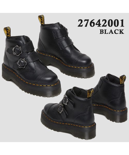 DR.MARTENS(ドクターマーチン)/Dr.Martens ドクターマーチン  27642001  DEVON FLOWER 2STRAP BOOT デヴォン フラワー ツーストラップ ブーツ /img02