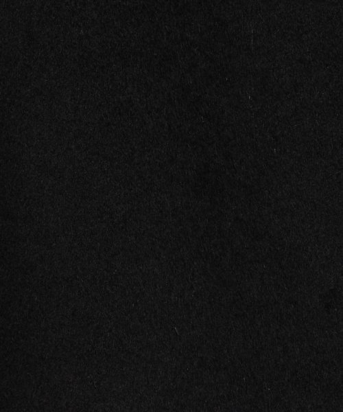 ピュアカシミヤ ノーカラーコート 