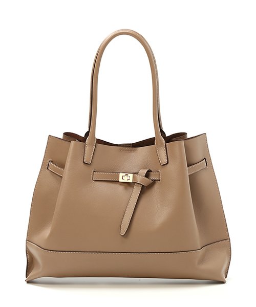 【TREASURE TOPKAPI】トレジャー トプカピ シュリンクレザー ベルトデザイン レディース A4 トートバッグ 