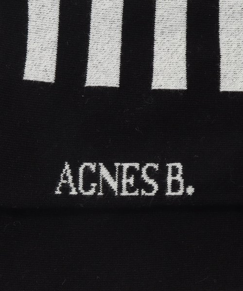 agnes b. FEMME(アニエスベー　ファム)/GS39 CHAUSETTES ボーダーソックス/img03