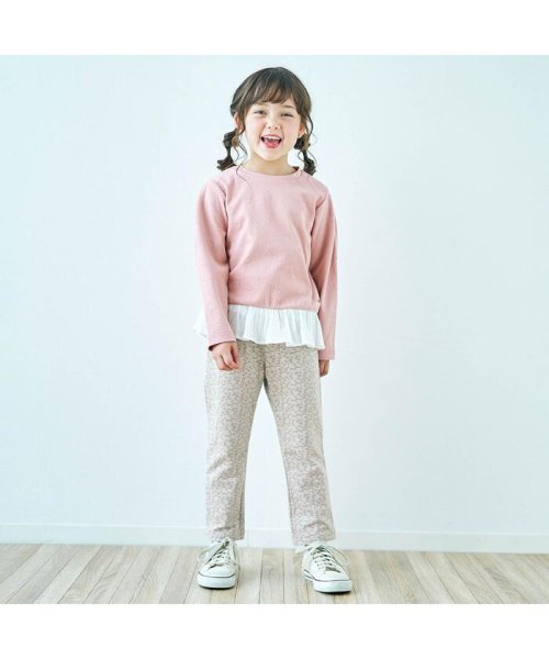 apres les cours(アプレレクール)/ウエストフリル/7days Style pants  10分丈/img12
