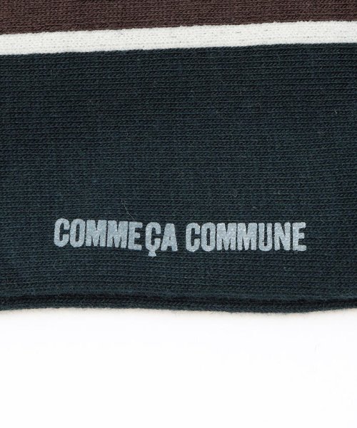  COMME CA COMMUNE(コムサコミューン)/セパレート柄 ソックス/img03
