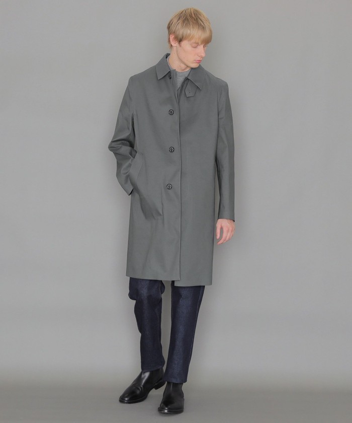 MACKINTOSH】【NEW DUNKELD】ゴム引きステンカラーコート
