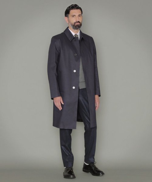 【MACKINTOSH】【NEW DUNKELD】ゴム引きステンカラーコート DUNKELD ダンケルド