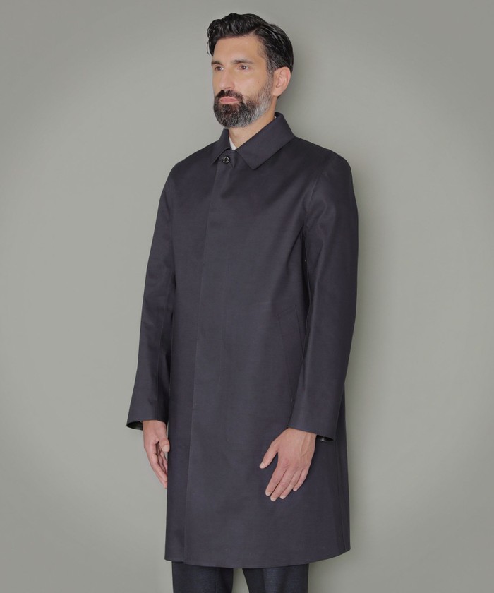 MACKINTOSH ゴム引きステンカラーコート ベージュ サイズ40（L） MACKINTOSH】【NEW DUNKELD】ゴム引きステンカラーコート