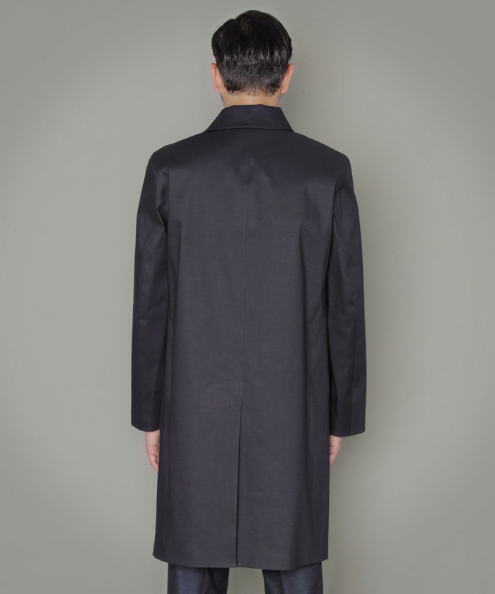 【極美品】マッキントッシュ ステンカラーコート ゴム引き 現行タグ ダンケルド マッキントッシュ ロンドン MACKINTOSH LONDON 【MACKINTOSH