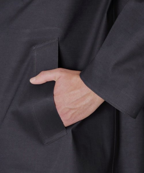 【MACKINTOSH】【NEW DUNKELD】ゴム引きステンカラーコート DUNKELD ダンケルド