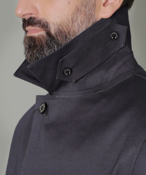 【MACKINTOSH】【NEW DUNKELD】ゴム引きステンカラーコート DUNKELD ダンケルド