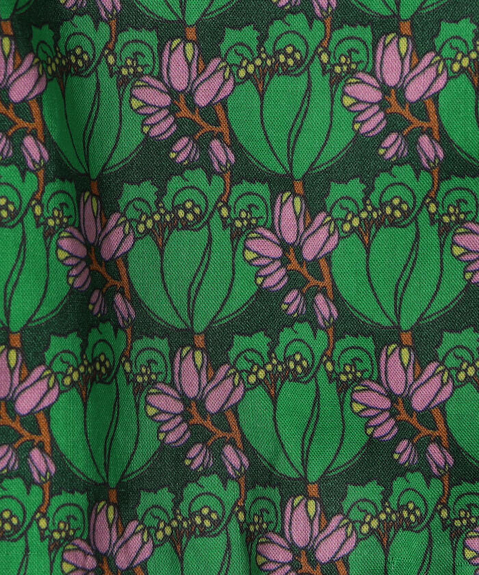 セール】リバティプリント ギャザーワイドパンツ(504905625) | BACCA