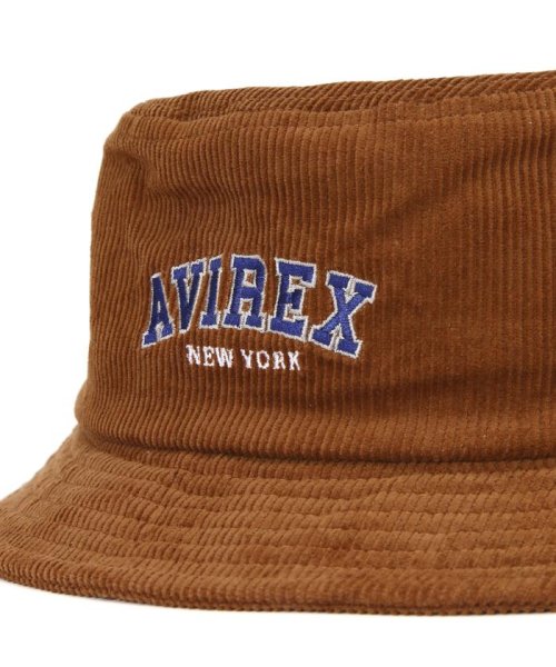 AVIREX(AVIREX)/ロゴ コーデュロイ ハット/ LOGO CORDUROY HAT/img04