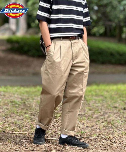 MAC HOUSE(men)(マックハウス（メンズ）)/Dickies ディッキーズ ツータックチノパンツ 2878－2311/img01