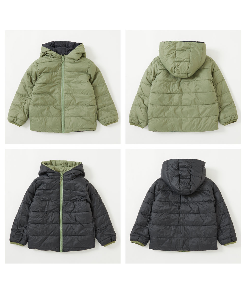 洗える ファイバーダウン リバーシブルジャケット(504918665