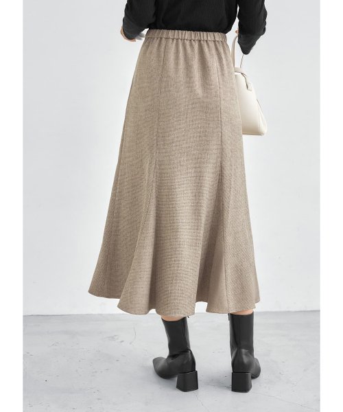STYLE DELI(スタイルデリ)/【Made in JAPAN】柄ウール調裾フレアマーメイドスカート/img16