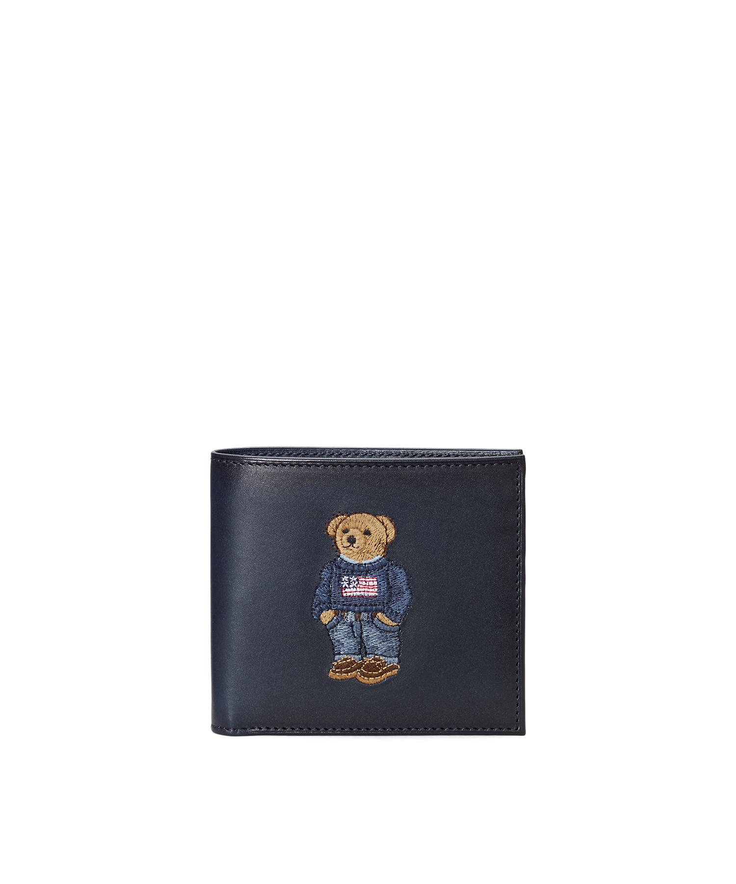 Polo ベア レザー ビルフォールド コイン ウォレット(504920928)|HANKYU MEN'S / 阪急メンズ