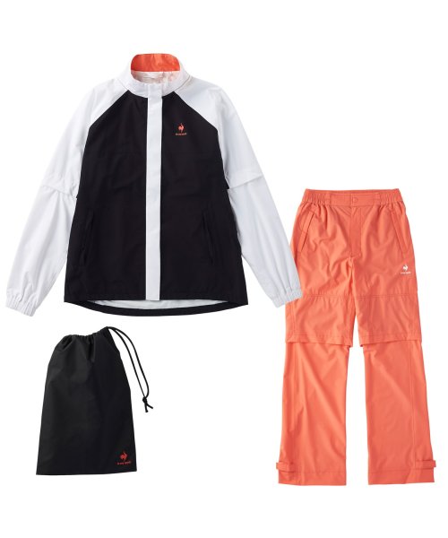 le coq sportif GOLF (ルコックスポルティフ（ゴルフ）)/【上下セット】レインウェア(袖取り外し可/耐水圧：B法20，000mm/透湿性：B1法30，000g/平方メートル・24hrs)/img35