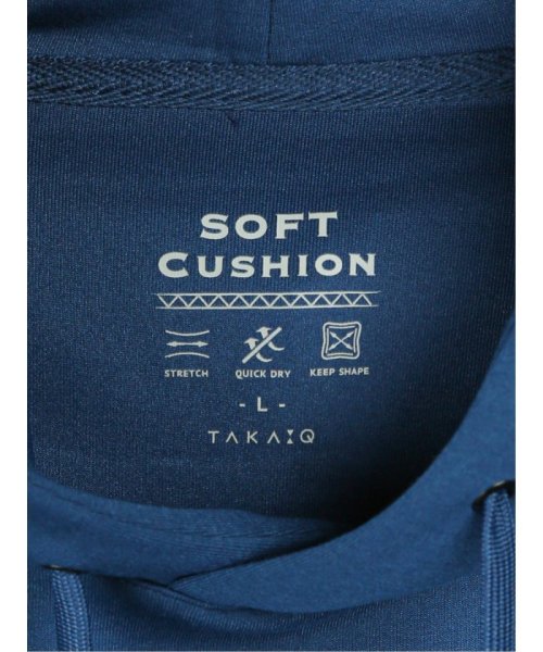 TAKA-Q(タカキュー)/SOFT CUSHION 長袖プルパーカー 長袖 メンズ Tシャツ カットソー カジュアル インナー ビジネス ギフト プレゼント/img60