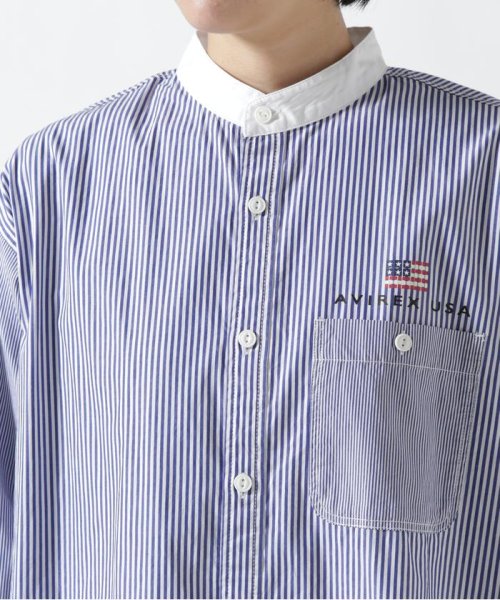 AVIREX(AVIREX)/CREZY PATTERN STRIPE SHIRT/ クレイジーパターンストライプシャツ/img14