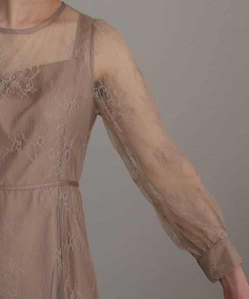 総レースバックリボンワンピース 結婚式 パーティードレス 結婚式 C1435994695(10992円)