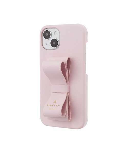 LANVIN en Bleu(Smartphone case)(ランバンオンブルー（スマホケース）)/Slim Wrap Case Stand & Ring Ribbon for iPhone 14 [ Sakura Pink ]/img01
