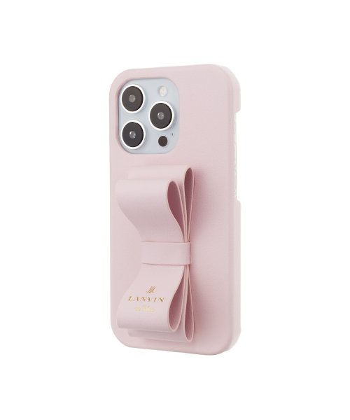 LANVIN en Bleu(Smartphone case)(ランバンオンブルー（スマホケース）)/Slim Wrap Case Stand & Ring Ribbon for iPhone 14 Pro [ Sakura Pink ]/img01