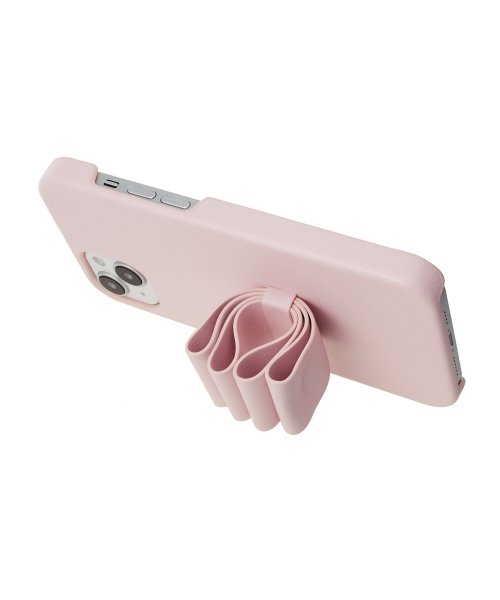 LANVIN en Bleu(Smartphone case)(ランバンオンブルー（スマホケース）)/Slim Wrap Case Stand & Ring Ribbon for iPhone 14 Plus [ Sakura Pink ]/img04
